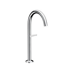 AXOR One Basin mixer Select 260 for wash bowls with push-open waste set | Wash basin taps | AXOR