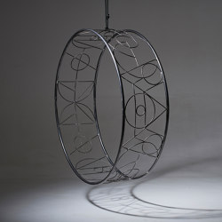 Wheel Hanging Swing Chair - Ndebele | Swings | Studio Stirling