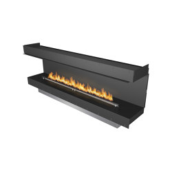 Forma 2300 Three-Sided | Fireplace inserts | Planika