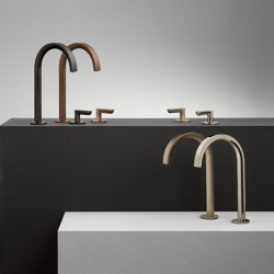 Icona Deco | Batería lavabo 3 elementos | Wash basin taps | Fantini