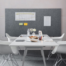 recycled greenPET | designed acoustic pinboard | Sound absorbing wall systems | SPÄH designed acoustic