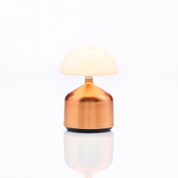 Demoiselle Small | Bowl Opal | Copper | Outdoor table lights | Imagilights