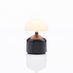 Demoiselle Small | Bowl Opal | Black | Table lights | Imagilights