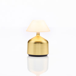 Demoiselle Small | Cap Opal | Yellow Gold | Luminaires de table | Imagilights