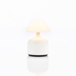 Demoiselle Small | Cap Opal | White | Lámparas de sobremesa | Imagilights