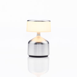 Demoiselle Small | Cylinder Opal | Aluminum | Luminaires de table | Imagilights