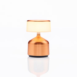 Demoiselle Small | Cylinder Opal | Copper | Luminaires de table | Imagilights