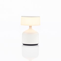 Demoiselle Small | Cylinder Opal | White | Table lights | Imagilights