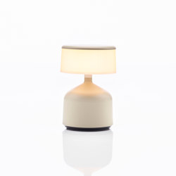 Demoiselle Small | Cylinder Opal | Sand | Luminaires de table | Imagilights