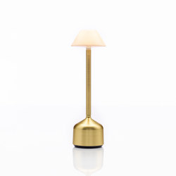 Demoiselle Tall | Cap Opal | Yellow Gold | Table lights | Imagilights
