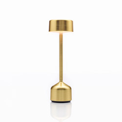 Demoiselle Tall | Cylinder | Yellow Gold | Luminaires de table | Imagilights