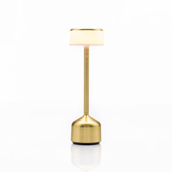 Demoiselle Tall | Cylinder Opal | Yellow Gold | Table lights | Imagilights