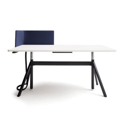 Level Table, with Screen | Sound absorbing furniture | COR Sitzmöbel