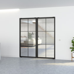 Portapivot 5730 | Doppia porta | Hinges for glass doors | PortaPivot