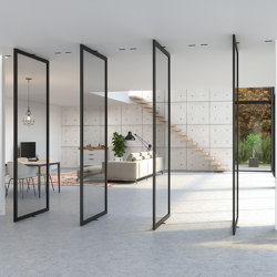 Material glass | Wall partition systems