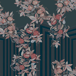 Dance With Time | Pattern plants / flowers | Wall&decò