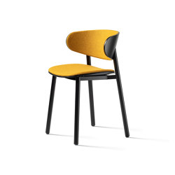 font wooden chair, upholstered | Sedie | Wiesner-Hager