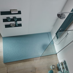 Shower tray | Duo Slate | Bathroom fixtures | Acquabella