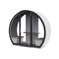 2 Person Fully Enclosed Outdoor Pod | Room in room | The Meeting Pod