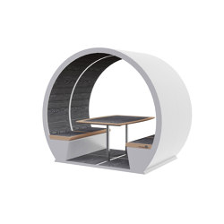 4 Person Open Outdoor Pod | Room in room | The Meeting Pod