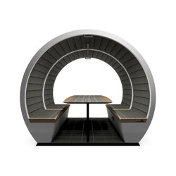 4 Person Open Outdoor Pod |  | The Meeting Pod