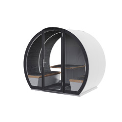 4 Person Fully Enclosed Outdoor Pod | Room in room | The Meeting Pod