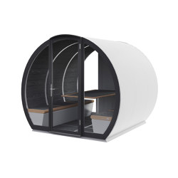 6 Person Fully Enclosed Outdoor Pod |  | The Meeting Pod