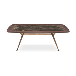 Master  Wooden Top With Ceramic Insert | Dining tables | Riflessi