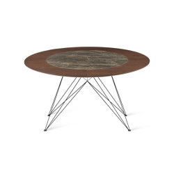 Pegaso Wooden Top With Ceramic Insert | Dining tables | Riflessi