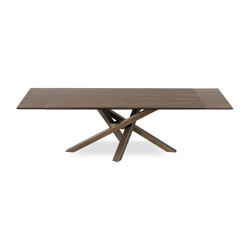 Shangai Wooden Top Table Th. 30 Mm | Dining tables | Riflessi