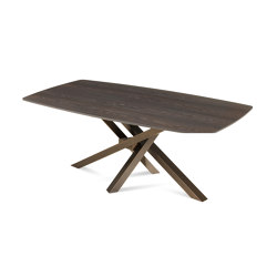 Shangai Wooden Top Table Th. 30 Mm | Dining tables | Riflessi