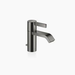 IMO - Monomando de lavabo con válvula automática - Dark Platinum matt | Grifería para lavabos | Dornbracht