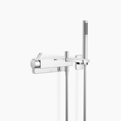 LULU - Single-lever bath mixer for wall mounting with hand shower set | Bath taps | Dornbracht