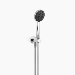 Modern Showers | Tara. - Hand shower set with integrated shower holder | Shower controls | Dornbracht