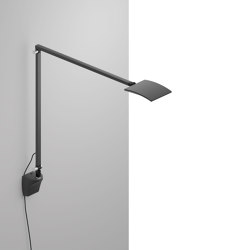Mosso Pro Desk Lamp with wall mount, Metallic Black | Wall lights | Koncept