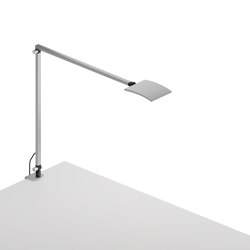 Mosso Pro Desk Lamp with desk clamp, Silver | Table lights | Koncept