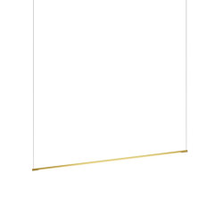 Z-Bar Pendant Linear, Gold (48
