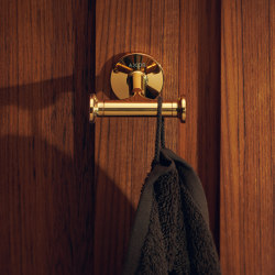 AXOR Universal Circular Towel hook double | Towel rails | AXOR