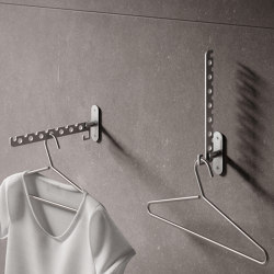 Clothes vent Projection 28.3 cm | Hook rails | PHOS Design