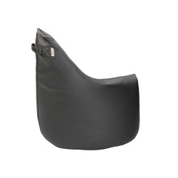 Lounge Satellite Leather Black | Beanbags | Trimm Copenhagen