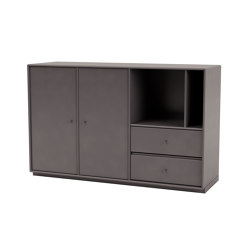 Montana Mega | 201203 sideboard with shelves and doors | Sideboards | Montana Furniture