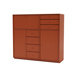 Montana Mega | 201802 highboard with doors and drawers | Credenze | Montana Furniture