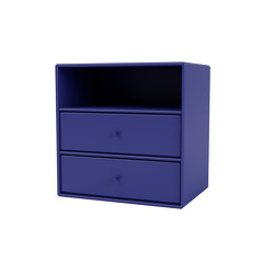 Montana Mini | 1006 with shelves and two tray drawers | Estantería | Montana Furniture