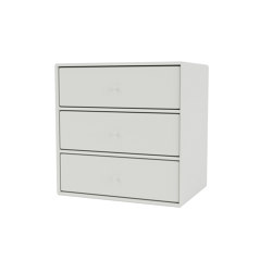 Montana Mini | 1007 three tray drawers | Shelving | Montana Furniture