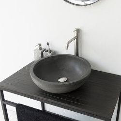 Palermo Grande Dusk Grey Concrete Basin - Sink - Vessel - Washbasin |  | ConSpire