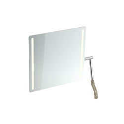 LED Adjustable mirror | Bath mirrors | HEWI