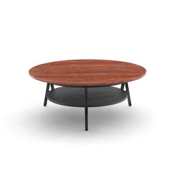 Cradle Petite table - Version avec plateau en Travertino rosso | Tables basses | ARFLEX