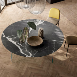 Air Round Table - XGlass | Dining tables | LAGO