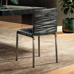Dangla Chair - Tessuto arricciato | Sedie | LAGO