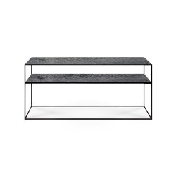 Aged consoles | Charcoal sofa console - 2 shelves | Console tables | Ethnicraft